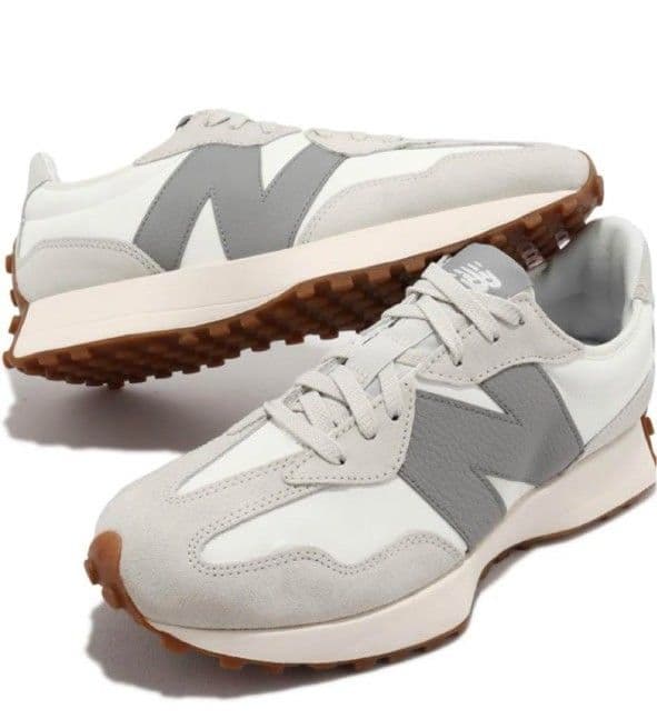【人気カラー】ニューバランス U327 ホワイト×グレー