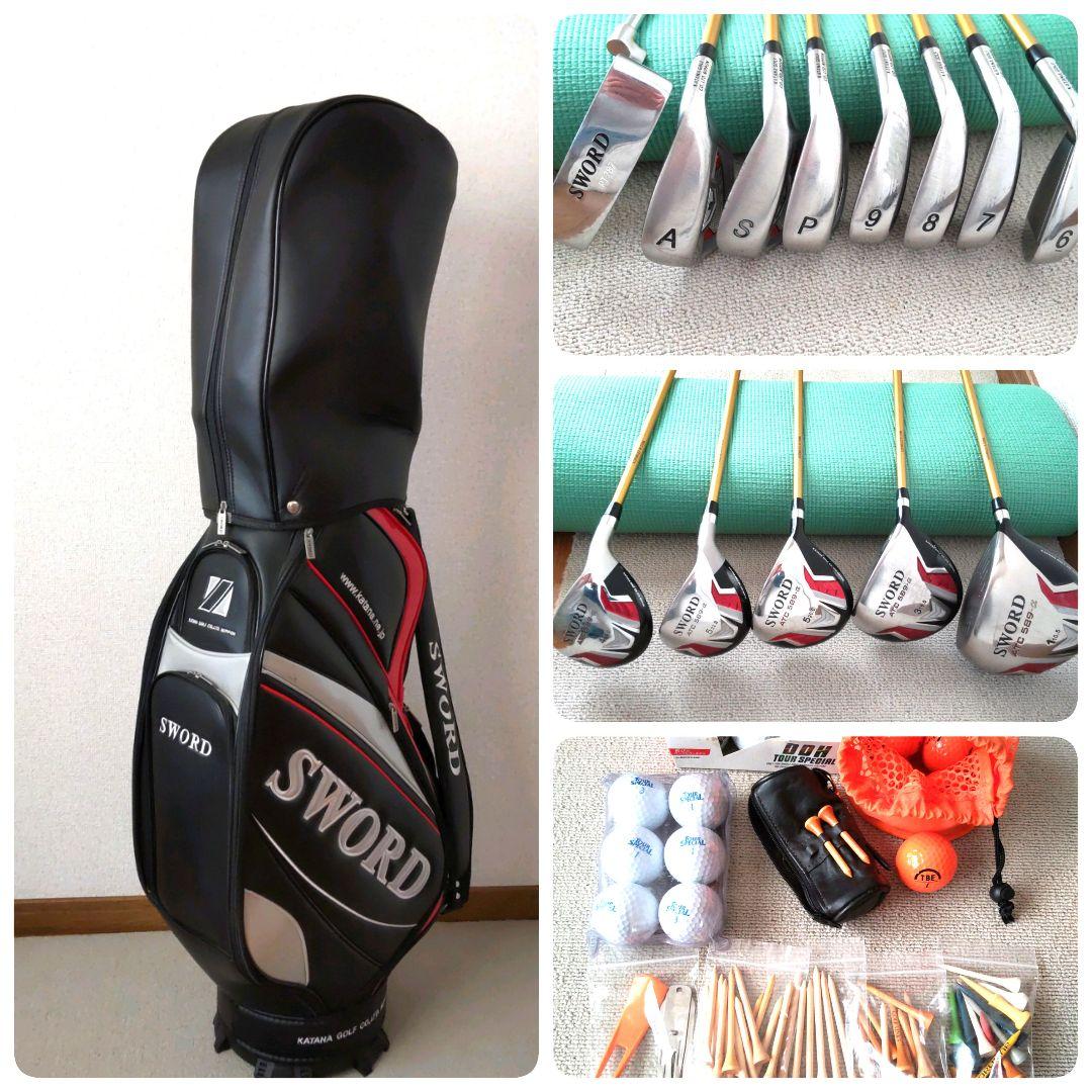KATANA カタナ SWORD ATC 589-α ゴルフセット 右利き