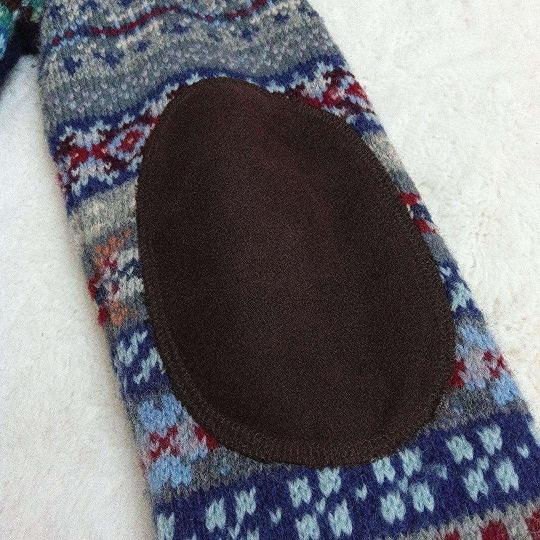 ♦美品♦ジャミーソンズ カーディガン シェトランドウール フェアアイル柄 L