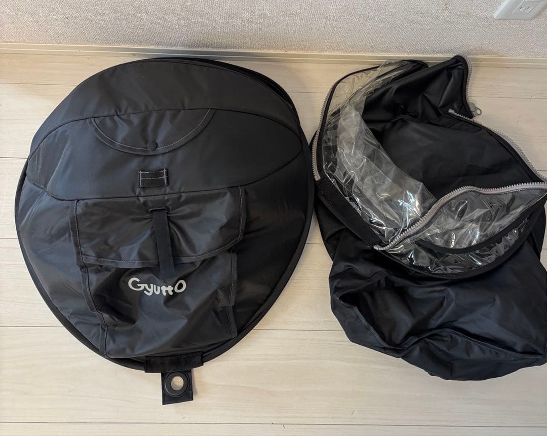 【美品】Gyutto レインカバー前 後セット