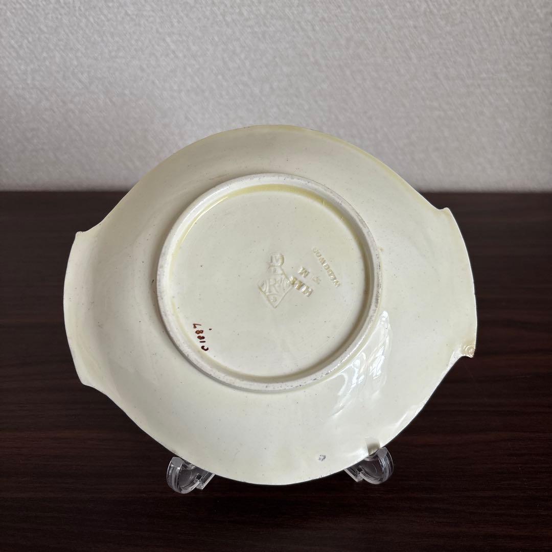 【超希少】ウェッジウッド マジョリカ ストロベリー＆リボン サンデーディッシュ