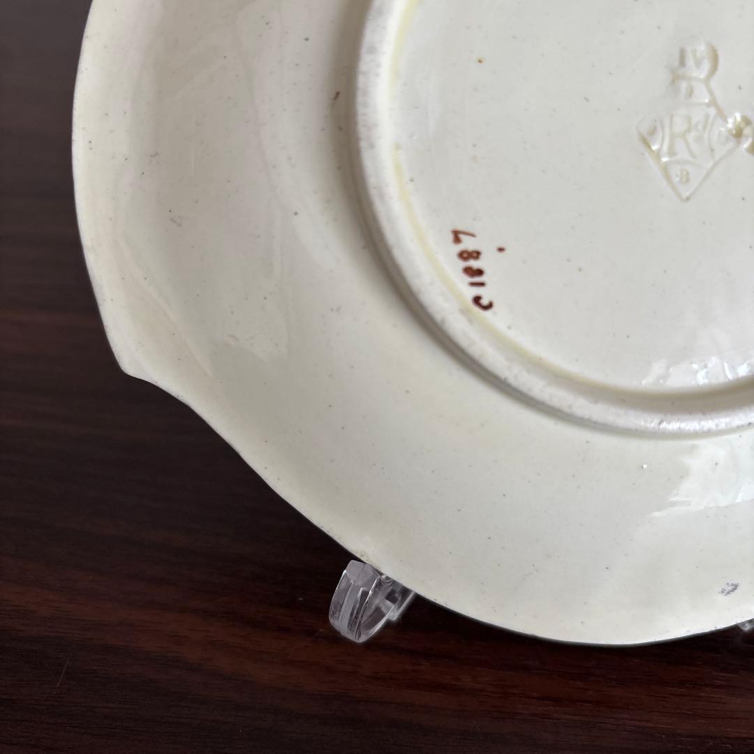 【超希少】ウェッジウッド マジョリカ ストロベリー＆リボン サンデーディッシュ