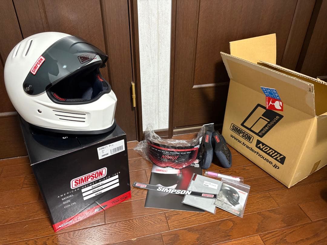 SIMPSON BANDIT Pro 62 XL美品