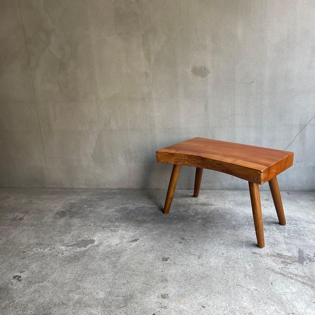 MATURIYA 祭屋　原木家具　欅スツール　サイドテーブル