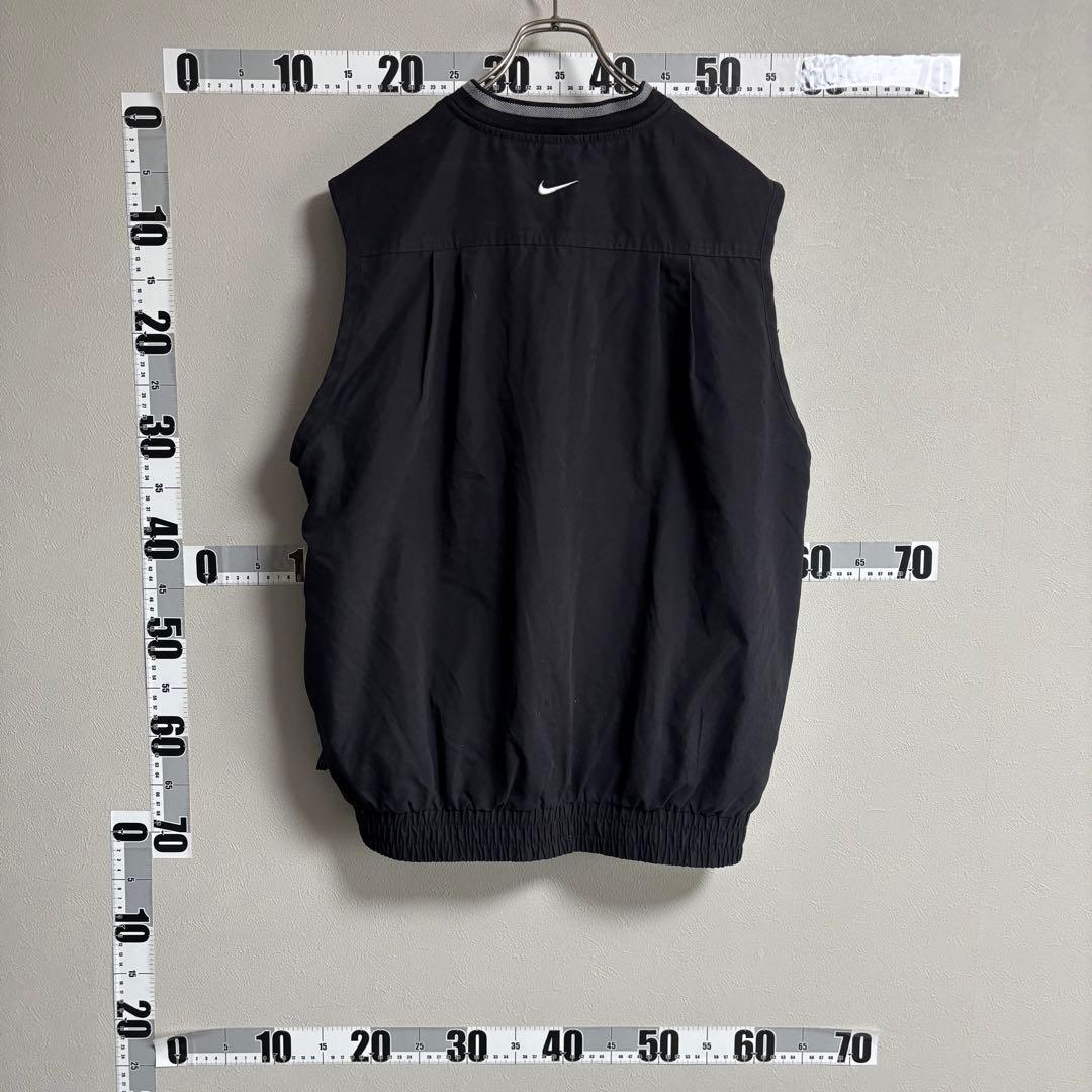 NIKE GOLFナイキ ゴルフ ベスト ジャケットｖネック ウェアー 黒 L