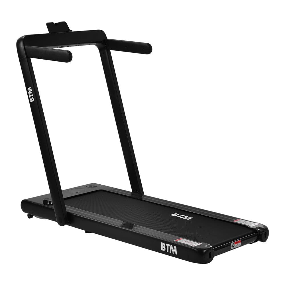 折りたたみ式トレッドミル 家庭用省スペース-ブラック