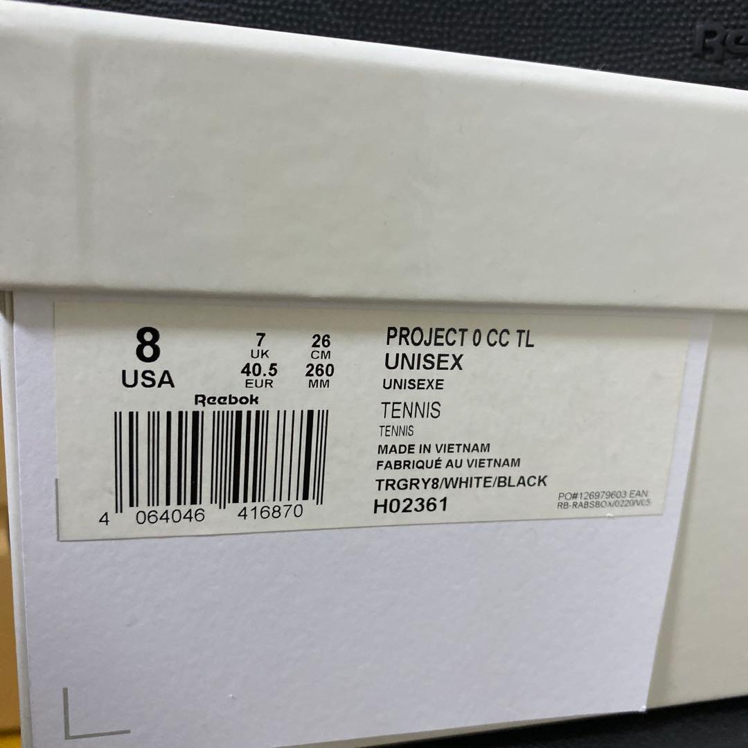 靴 Maison Margiela Reebok ClubC 26cm