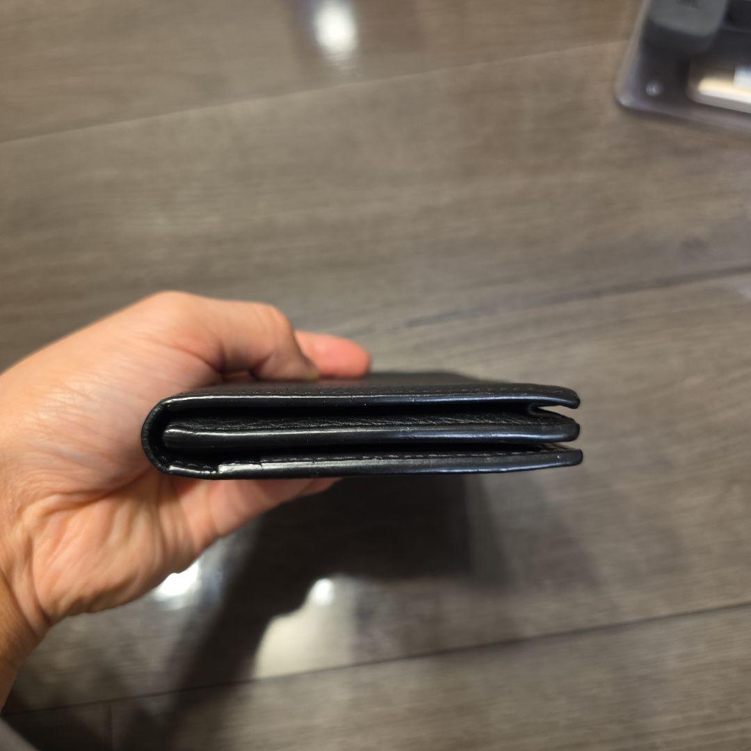 CAMILLE FOURNET ブラックレザー長財布