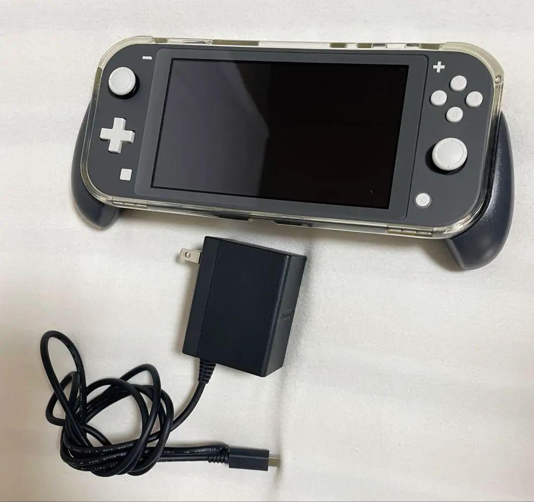 Nintendo Switch Lite グレー 本体+ACアダプター