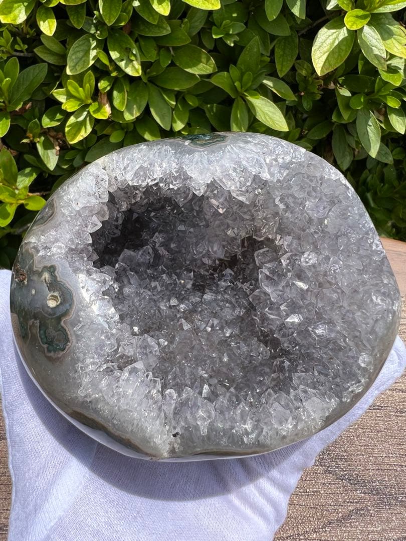 169 ホワイトアメジストドーム クラスター ウルグアイ産 パワーストーン