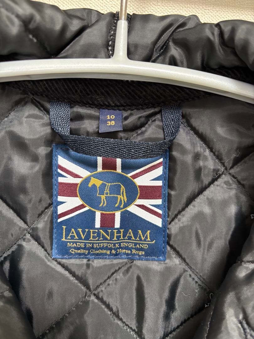 LAVENHAM フード付きキルティングベスト 10 (38)