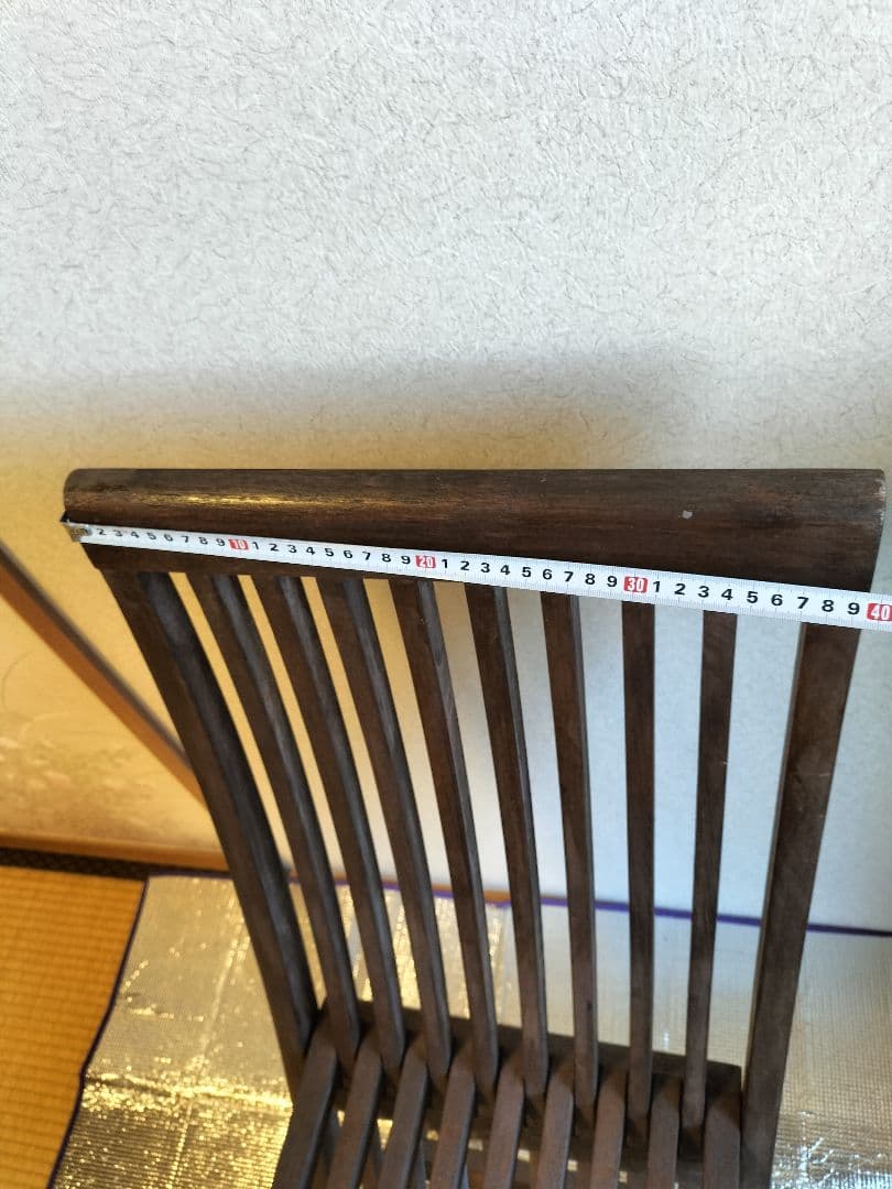 木製折りたたみ椅子 　ガーデンチェア 2脚セット　おまけ付き