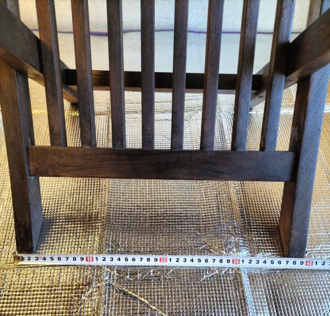 木製折りたたみ椅子 　ガーデンチェア 2脚セット　おまけ付き