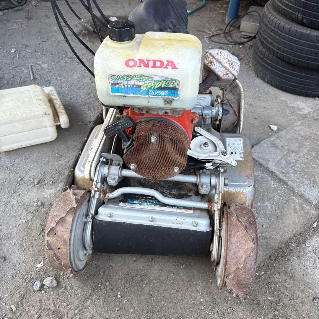 スパイダーモア 4WD 自走式草刈機 SP850