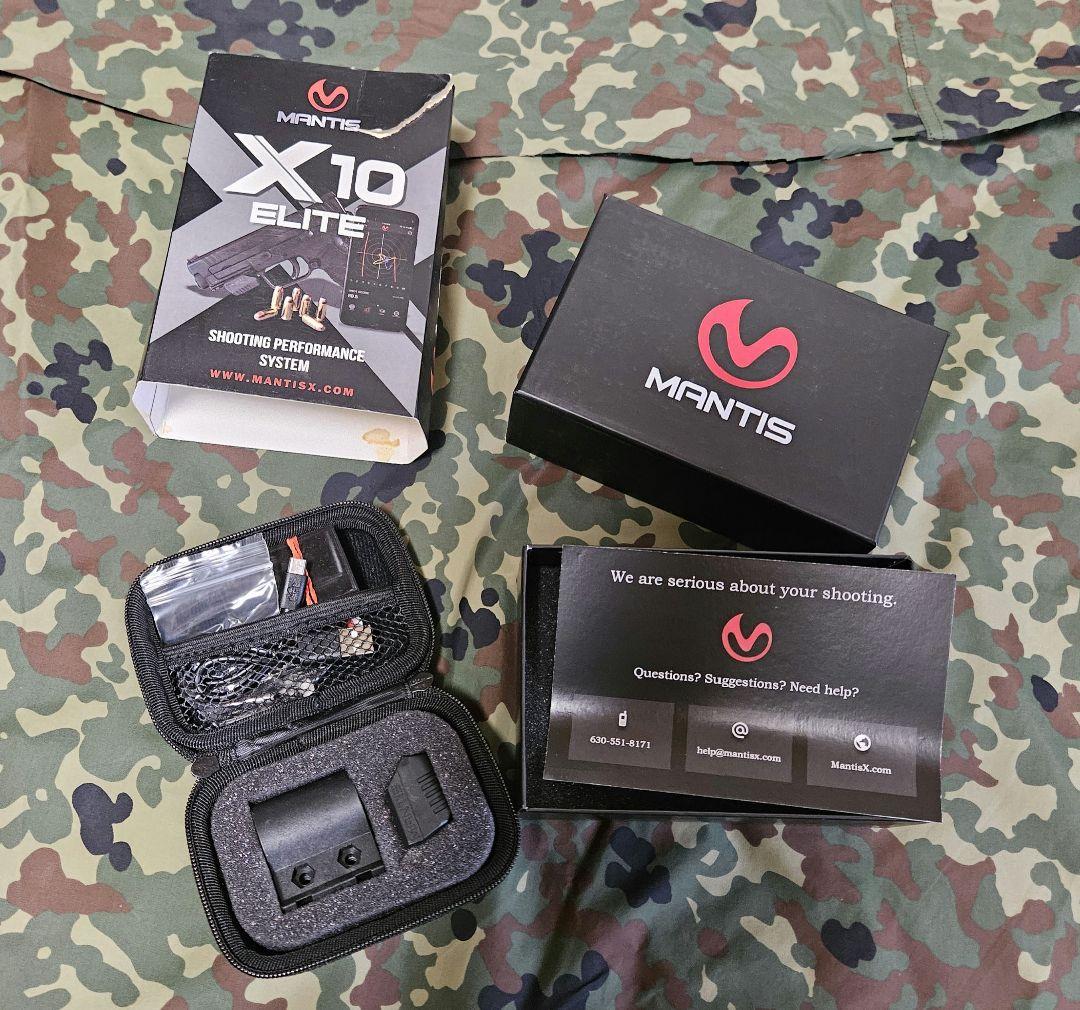 個人装備 Mantis x10 Elite