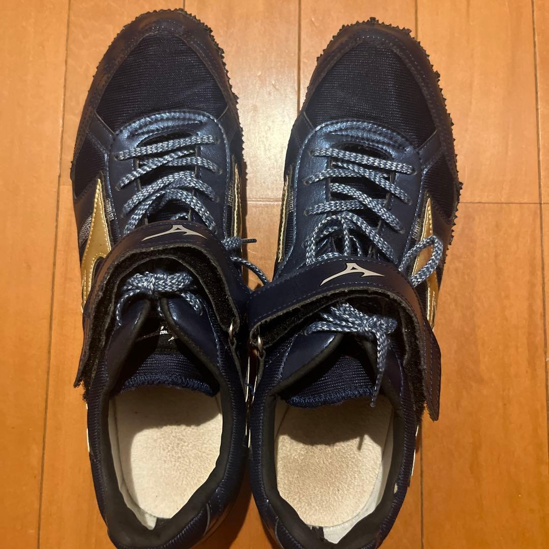 Mizuno ネイビー ゴールド