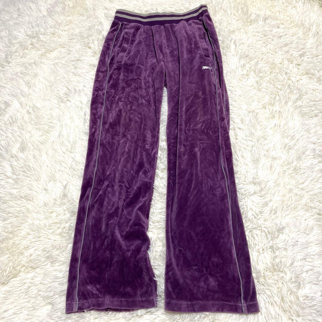 PUMA プーマ ベロア ジャージ Ｌ セットアップ　y2k