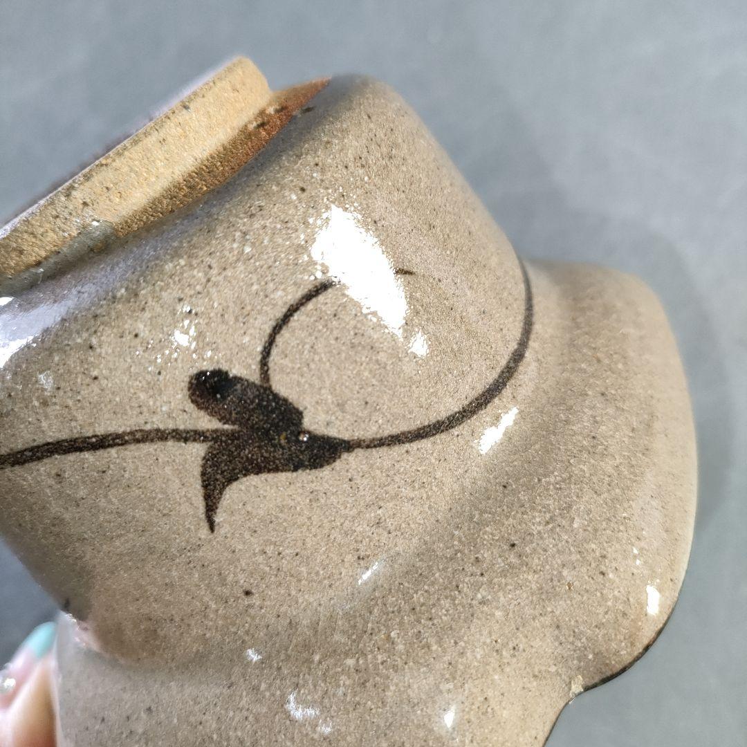 A1254-2/唐津焼/十四代中里太郎右衛門窯/絵唐津向付5客/共箱/懐石道具/