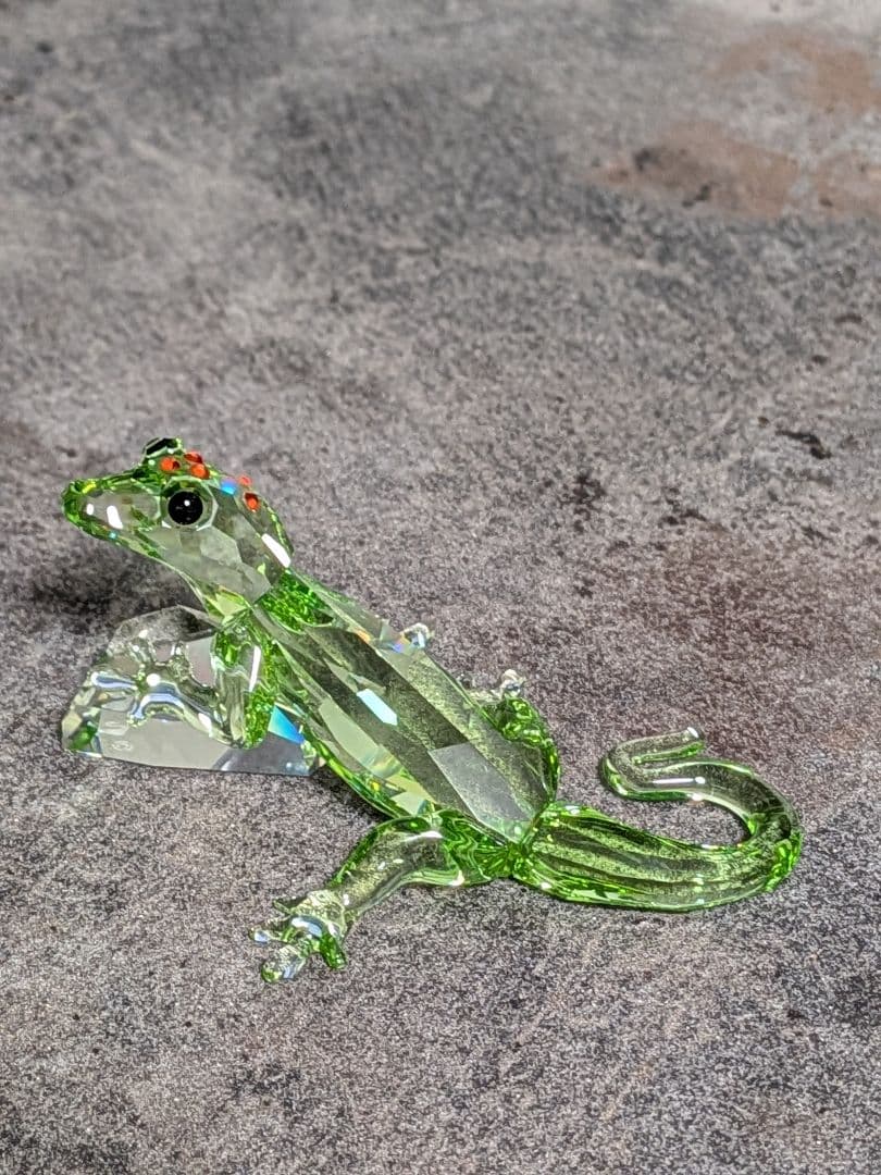 超レア　SCS限定　スワロフスキー　ゲッコー　ヤモリ　美品　箱有