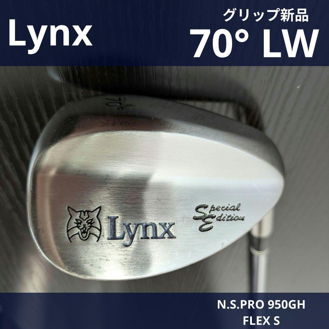 希少リンクスLWロブウェッジ70°メンズゴルフクラブ初心者Sグリップ新品SE