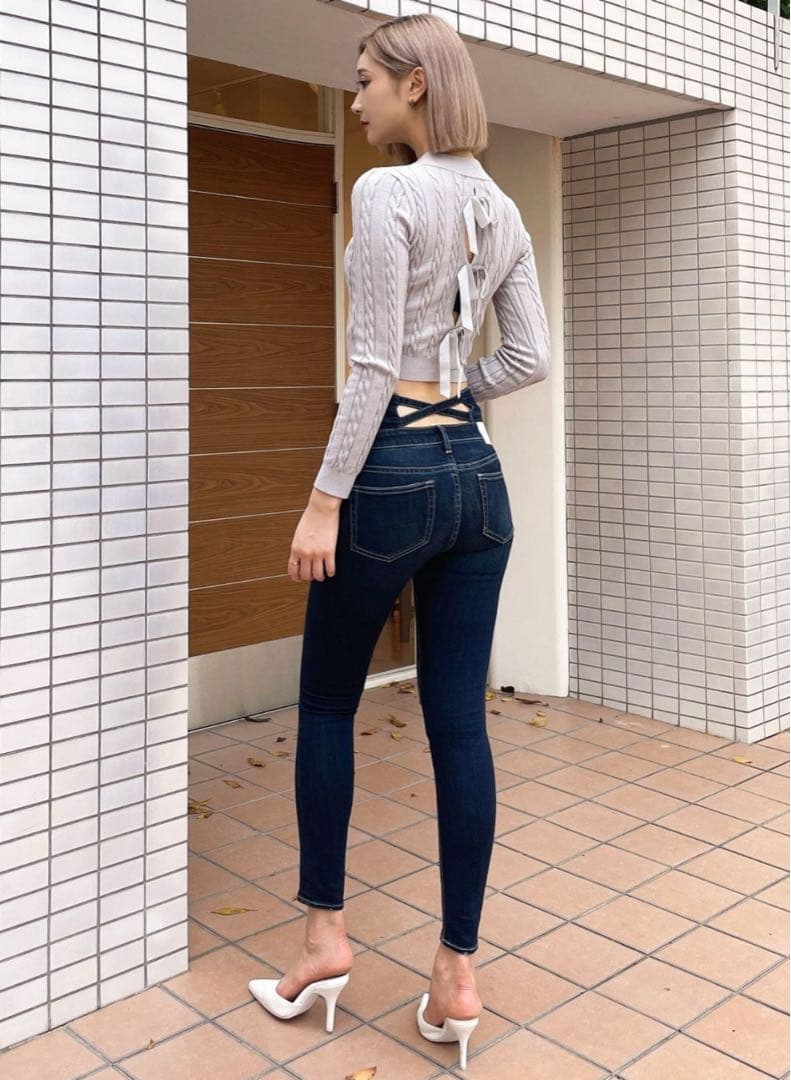 GYDAダークブルースキニーデニム