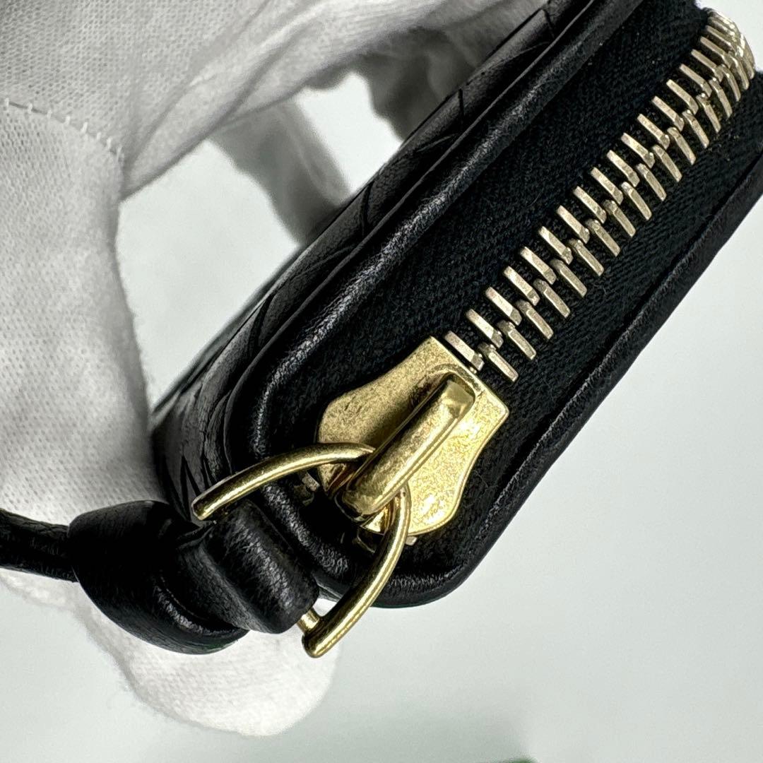 美品✨ボッテガヴェネタ イントレチャート ケース 黒