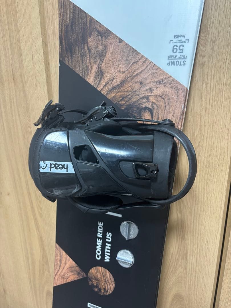 HEAD スノーボード 159cmビンディング　2点セット