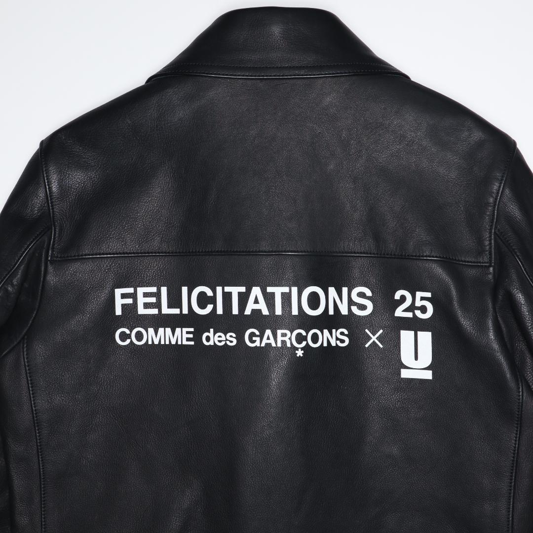 UNDERCOVER×COMME des GARCONSレザーライダース25th
