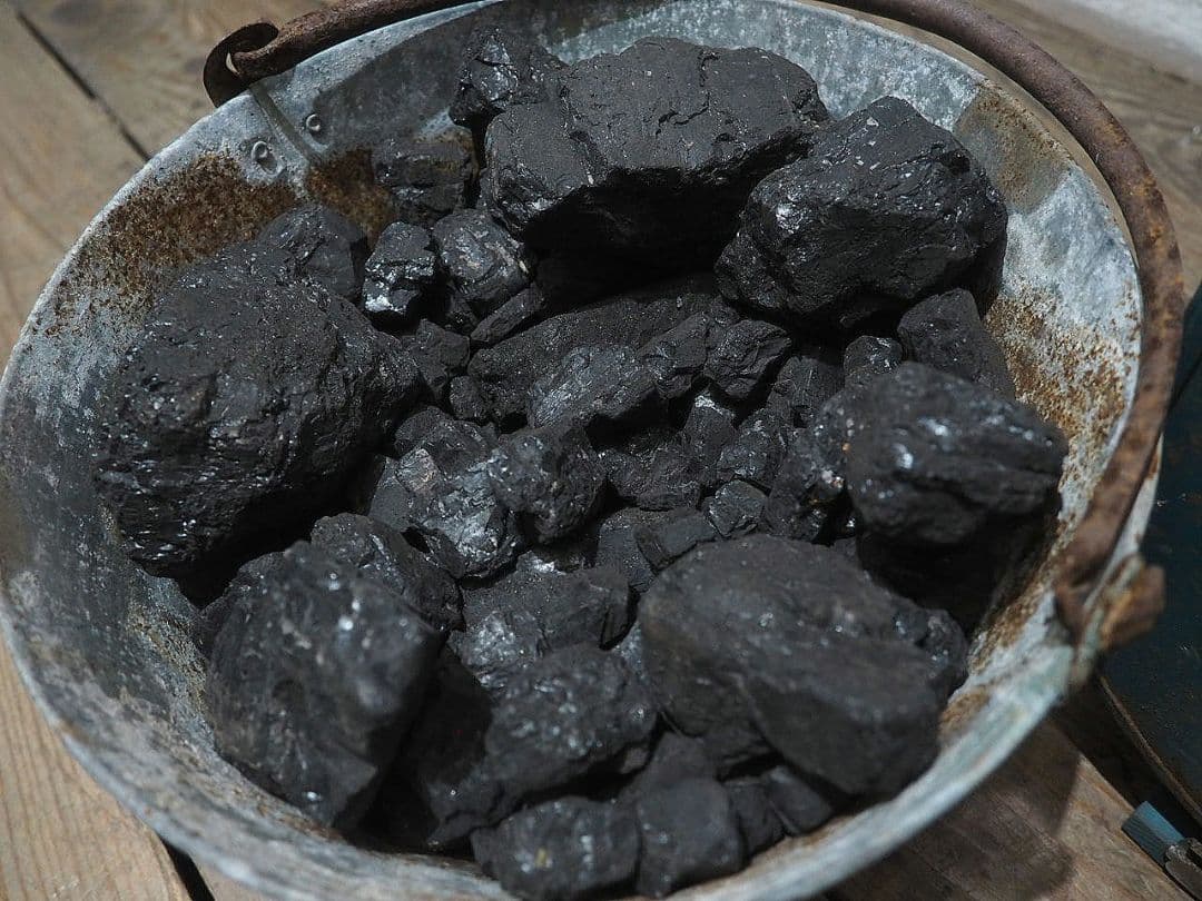 1393 アンティーク　コールボックス　炭入れ　バケツ　薪ストーブ　暖炉　レトロ