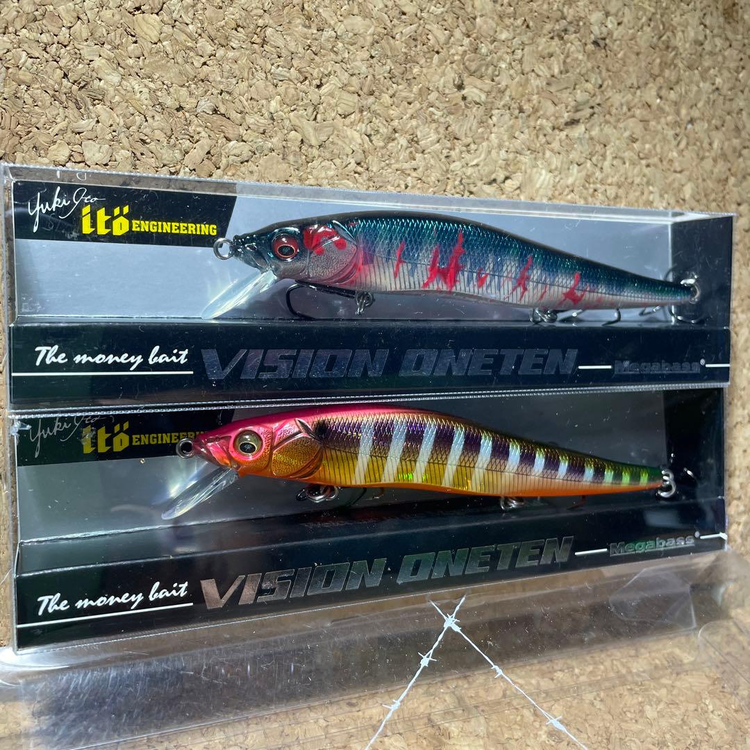 新品未開封　メガバス ビジョンワンテン　ブラッディハス　ピンクボムギル