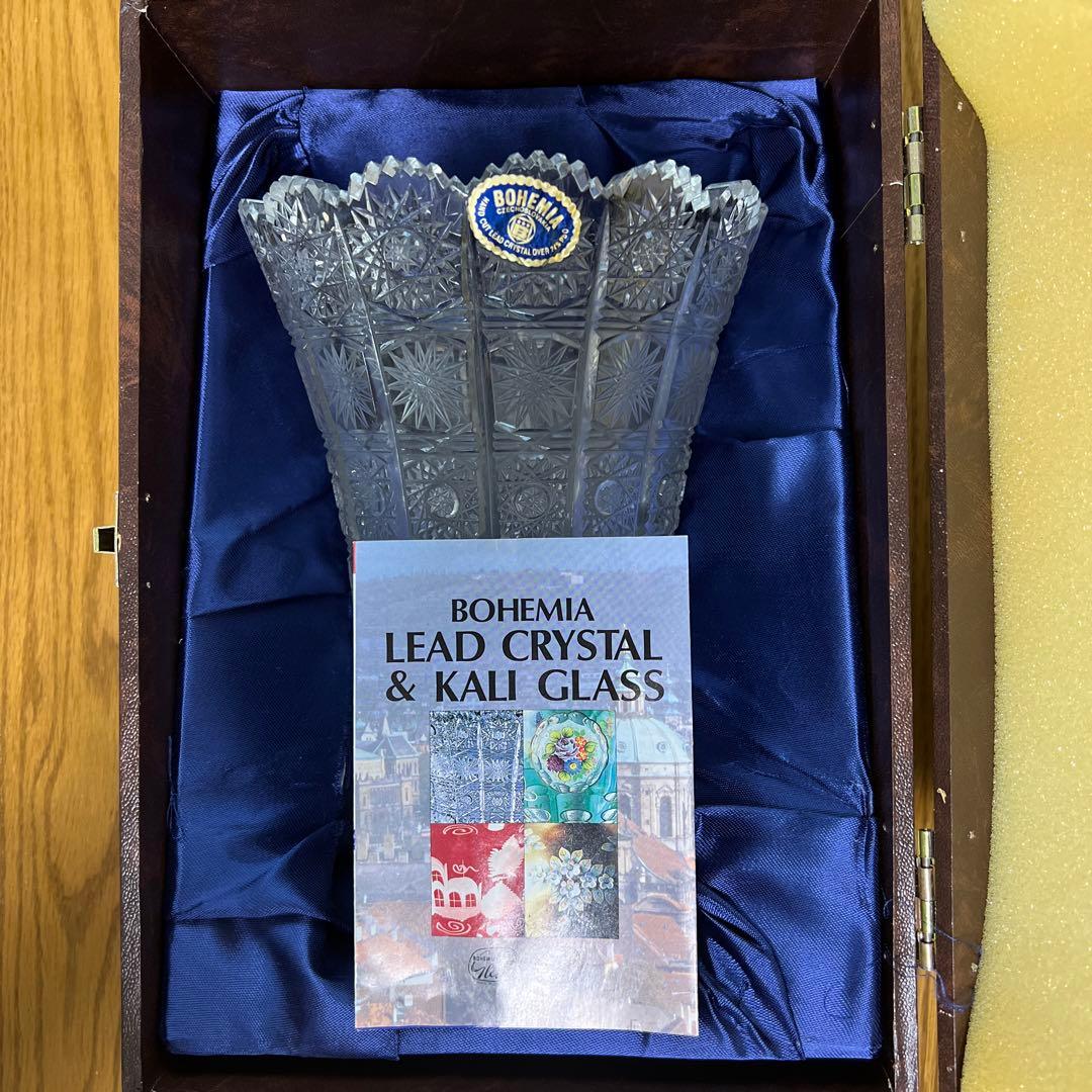 ボヘミア　クリスタルグラス