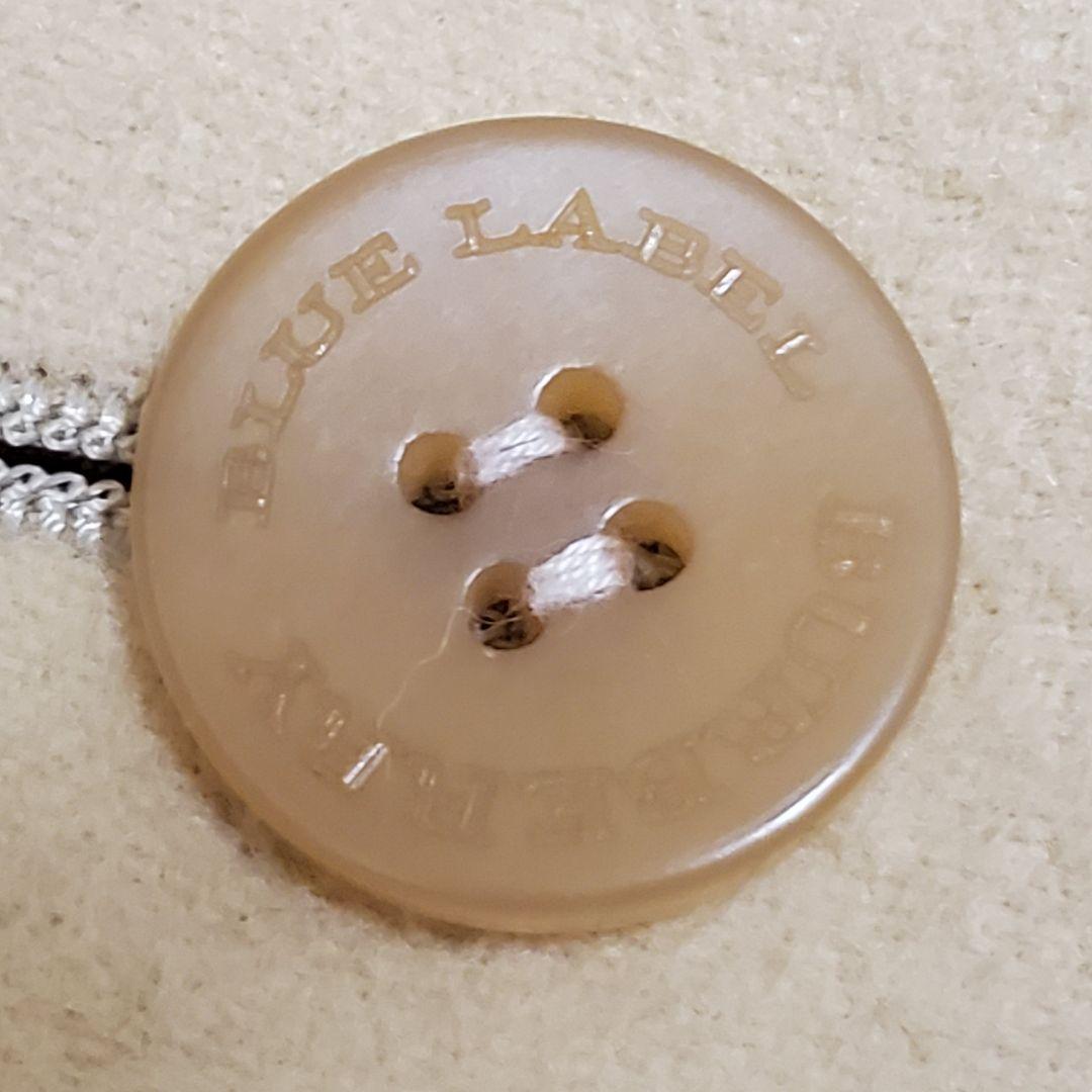 美品✨バーバリーブルーレーベル ノバチェック 裏地 ロングコート 総柄