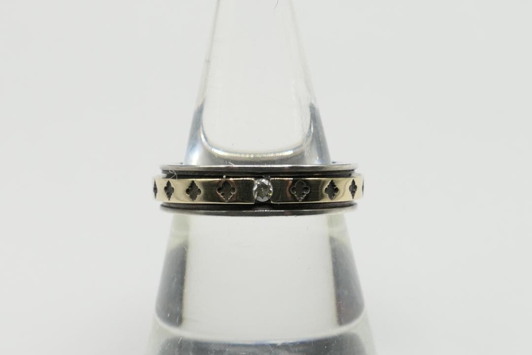 未使用　12号　パトリックコックス　K10　ダイヤモンド　リング　指輪