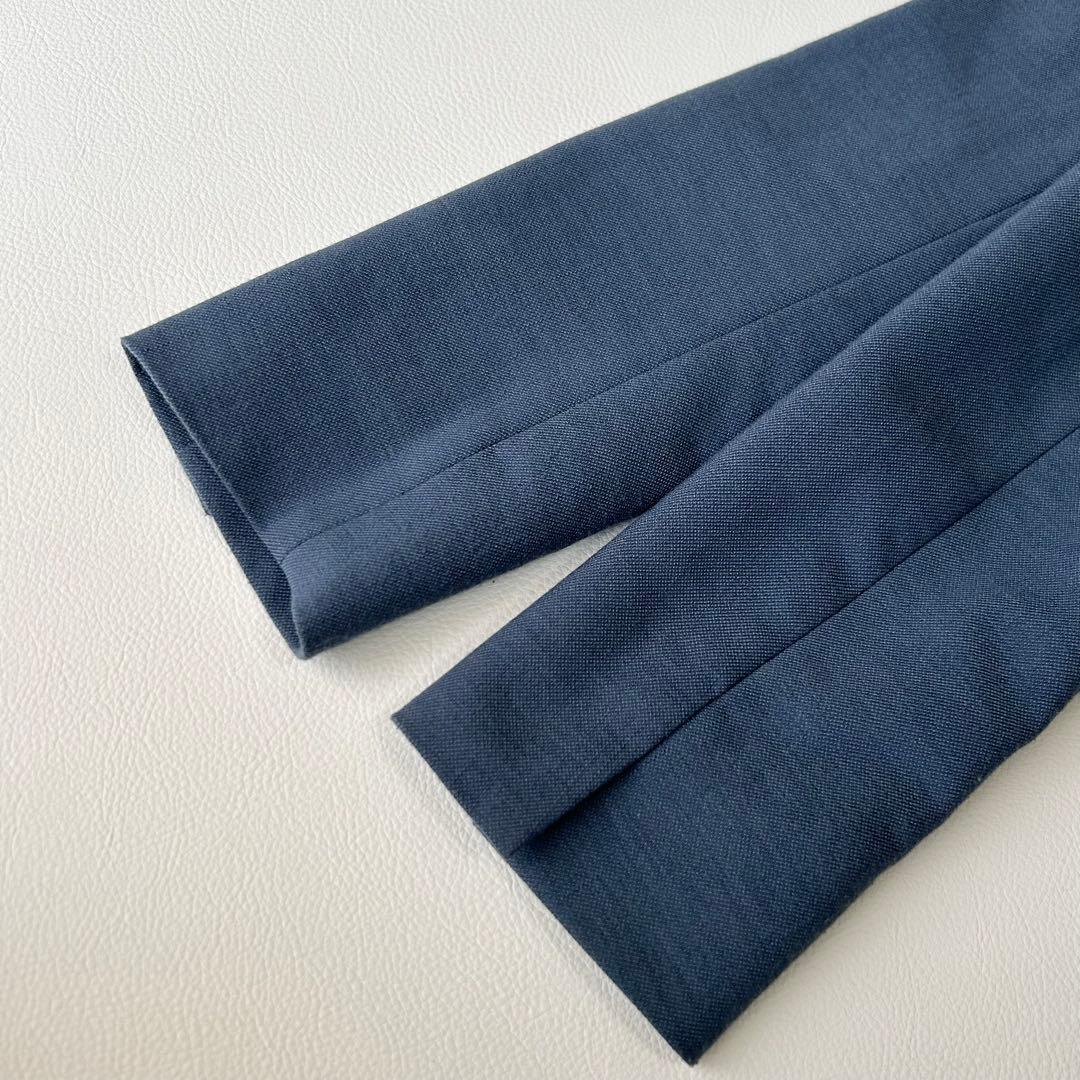 グリーンレーベル セットアップ スーツ ノーラペルジャケット ブルー 36