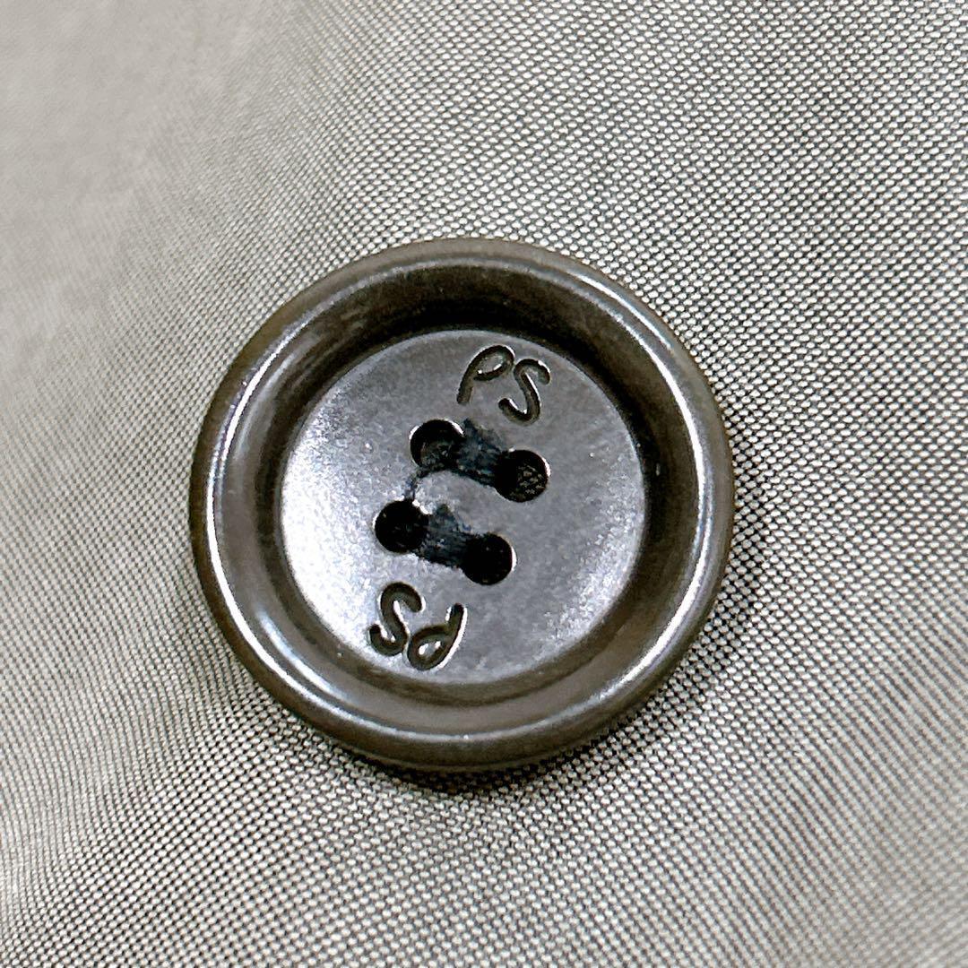 ポールスミス　ステンカラーコート　キルティング　ライナー　カーキ　L