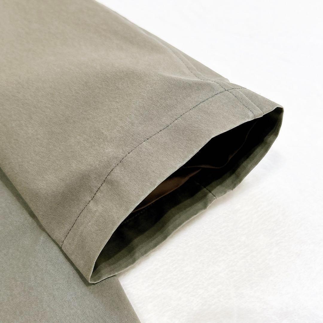 ポールスミス　ステンカラーコート　キルティング　ライナー　カーキ　L