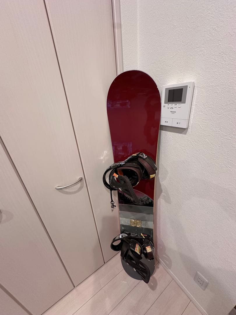 CUSTOM スノーボード burtonビンディング付き 156cm