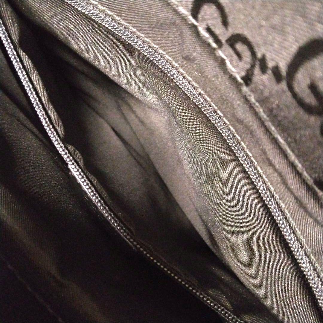 GUCCI　トートバッグ　ハンドバッグ　ナイロン　GG　バンブー　総柄