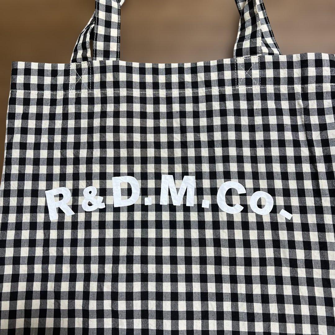 オールドマンズテーラー　ギンガムチェック　トートバッグ