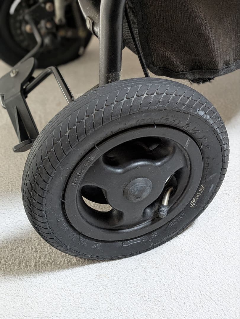 【新生児対応】Air Buggy ベビーカー 日よけ付き＆チャイルドシート