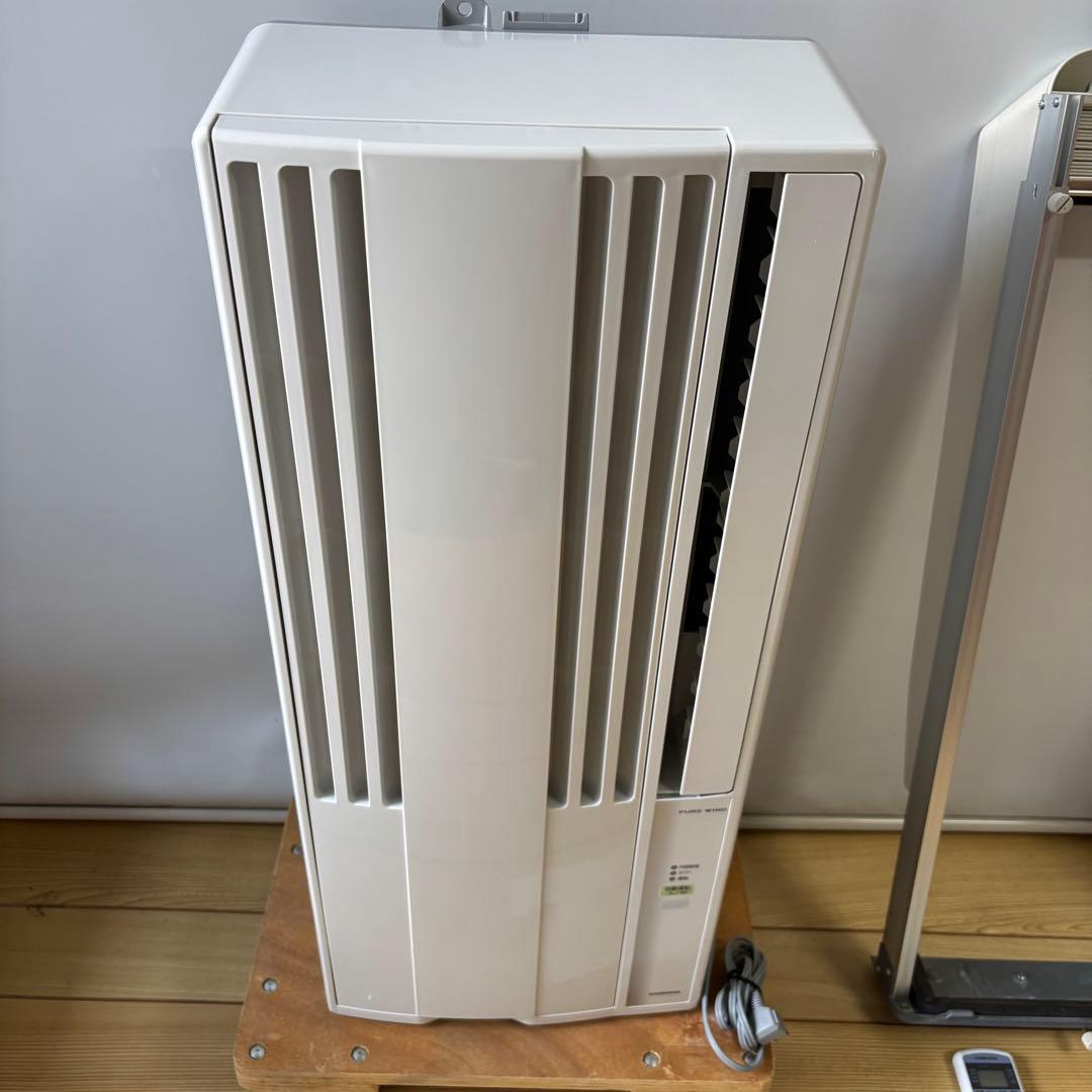 美品 CORONA コロナ ウインドエアコン CW-1624R 冷房専用 24年