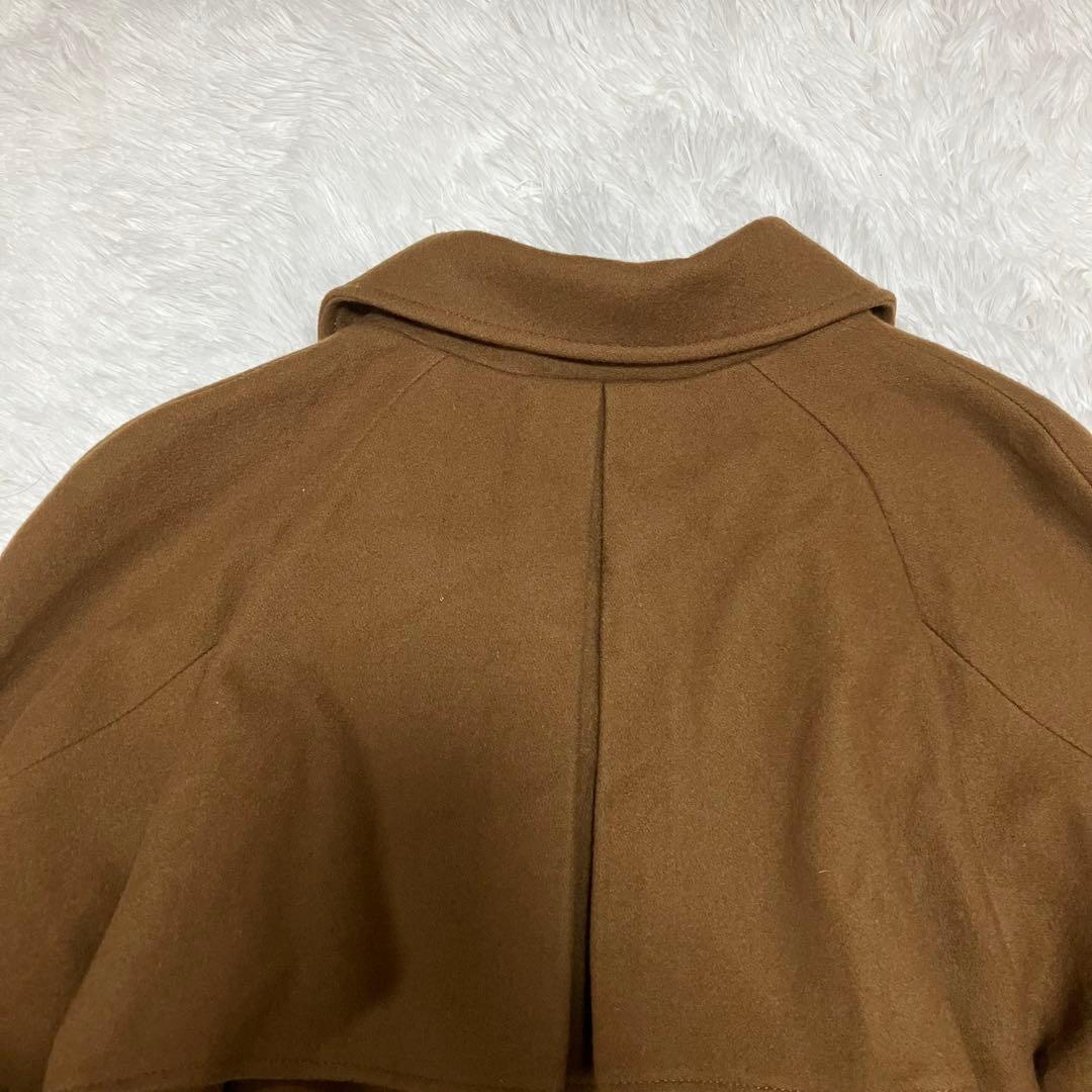 エイミーイストワール ベルテッドトレンチコート ブラウン ウール M レディース