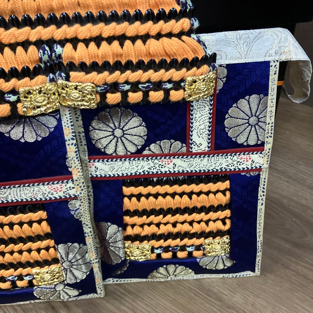 E-壁 古代大鎧 比叡奴 (比叡奴) 三郎作 兜飾り 五月人形 端午の節句 置物