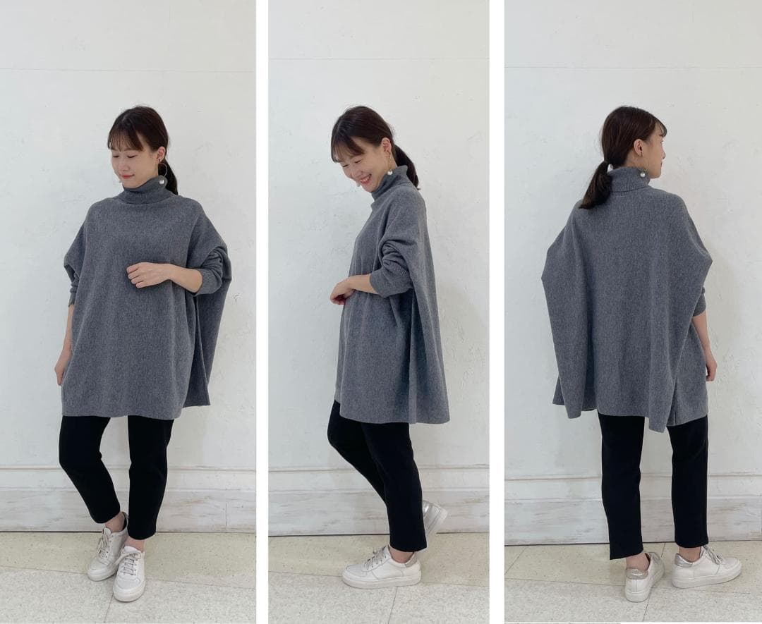 ハイネックBIGニット　BEARDSLEY