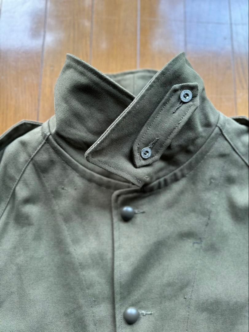 WAIPER渾身のレプリカ フランス軍モーターサイクルコート完売品希少サイズ1