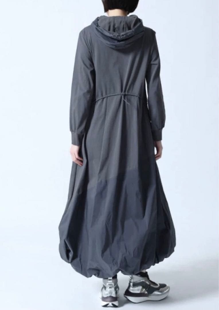 LASUD バルーンシルエットロングワンピース