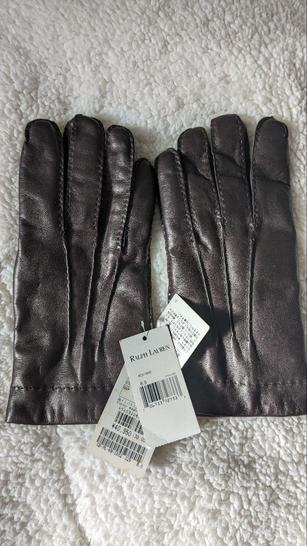 ラルフ・ローレンラム皮手袋 リンです
