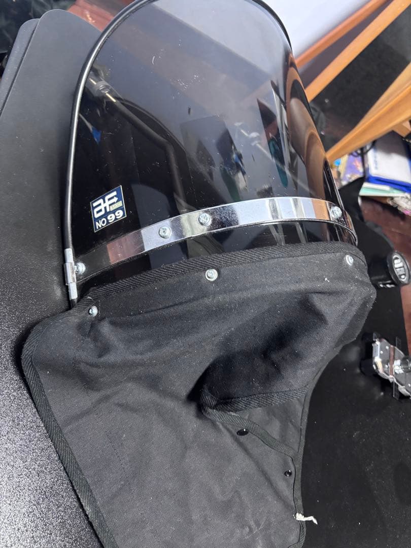 旭　風防　スモーク　ブラック