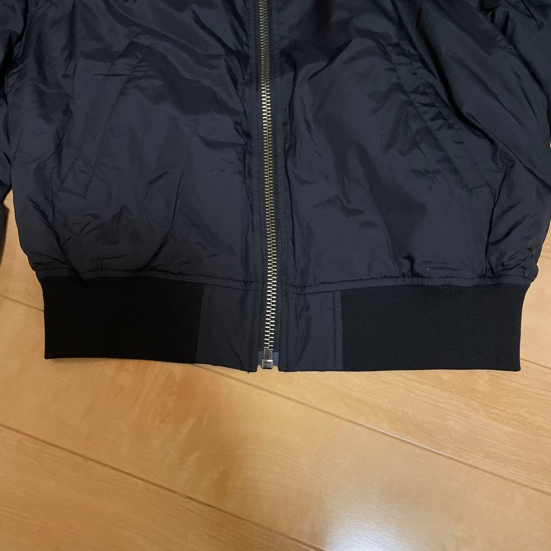 1/17まで最終値下　新品　MUJI LABO MA-1　ダウンブルゾン　Ｍ 黒