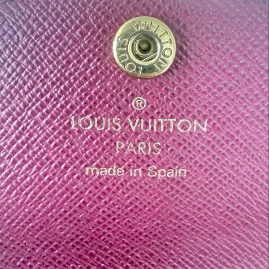 美品Louis Vuitton モノグラム ポルトモネ・ロザリモノグラム
